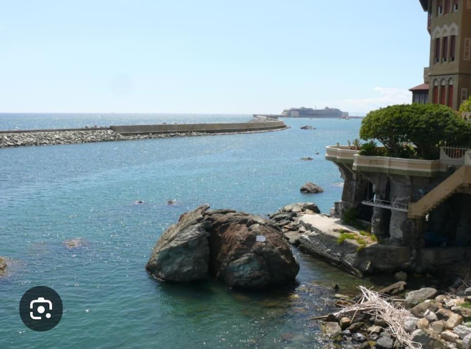 Ferienwohnung Casa Del Lupo Genua Exterior foto
